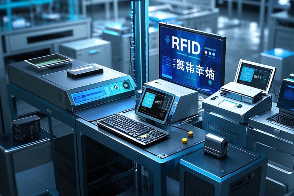 RFID智能工作站如何批量錄入裝備？掃碼槍+標簽寫入...