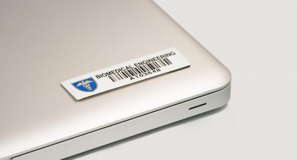 laptop with rfid tag